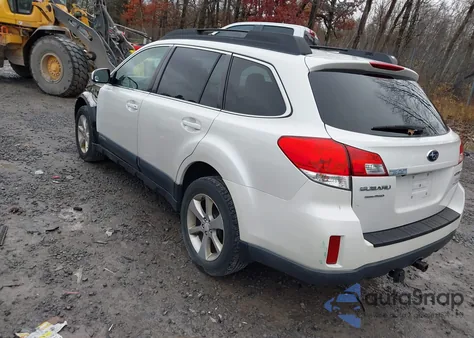 2013 Subaru Outback 2.5I Premium из США, поврежденный, VIN 4S4BRBGC8D3301237